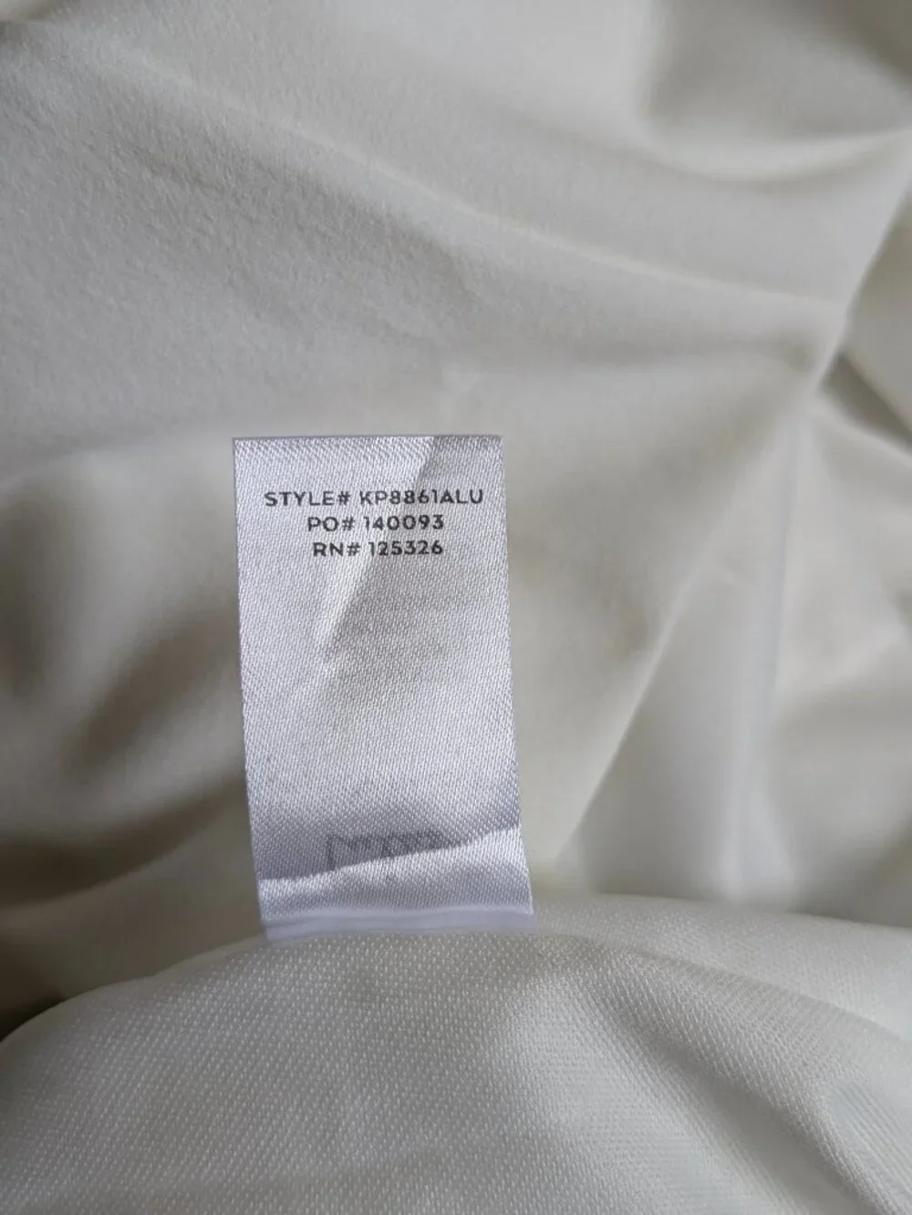 Lulus Enticing Endeavors Ivory Stretch Wide Leg Jumpsuit L Honeymoon Wedding NWT - Picture 10 of 12